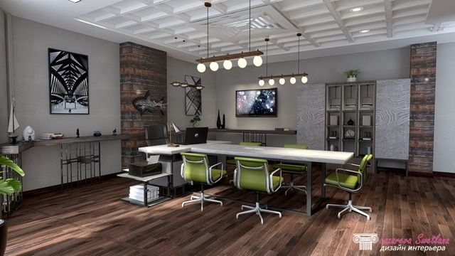 Дизайн интерьера офисного помещения